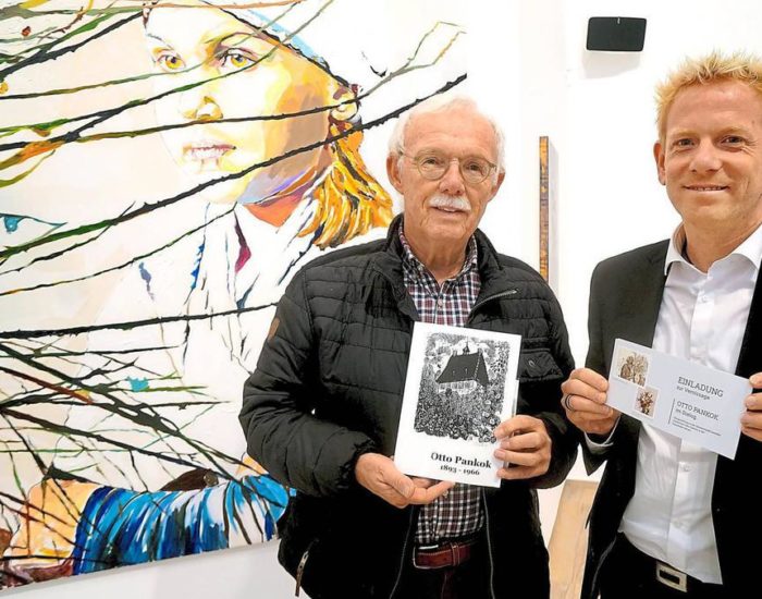 Bürgerstiftung, Ausstellung "Otto Pankok Im Dialog" In Der Kunsthalle Hense, Hubert Effkemann (l.) Und Thomas Rudde - Foto: Jürgen Schroer
