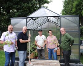 Bürgerstiftung Sponsort Neues Gewächshaus Fürs Juca In Hochmoor